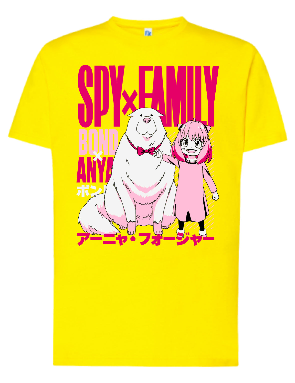 Camiseta Anya & Bond – Spy x Family | FrikiCanarias