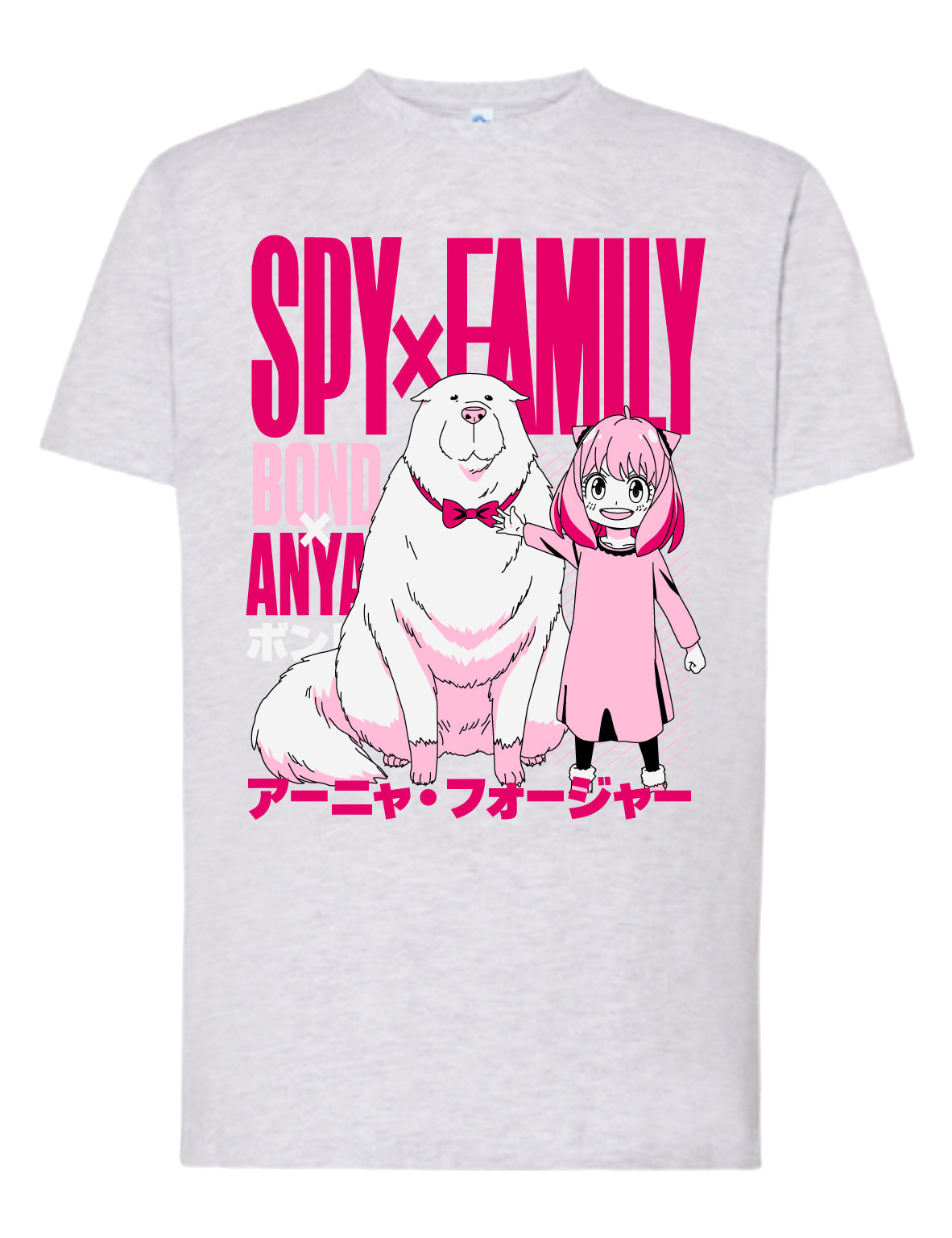 Camiseta Anya & Bond – Spy x Family | FrikiCanarias