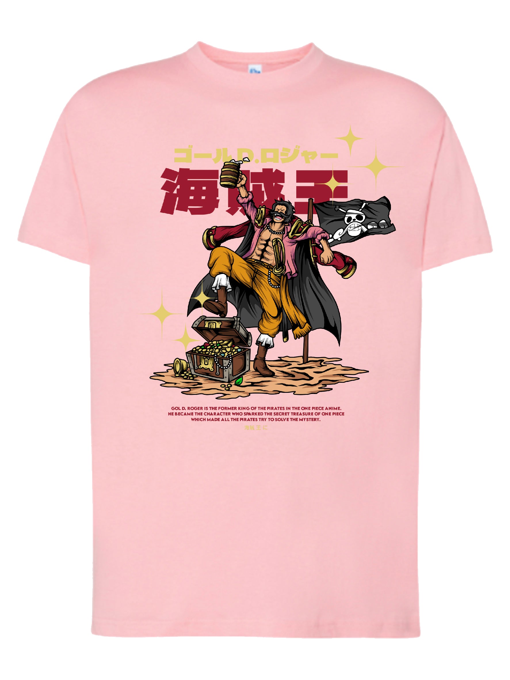 Camiseta Gol D. Roger – Rey de los Piratas | FrikiCanarias