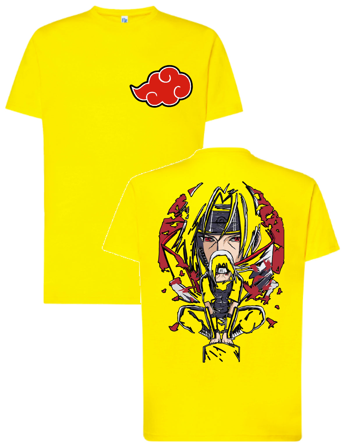 Camiseta Itachi Uchiha – Doble Cara Premium | FrikiCanarias