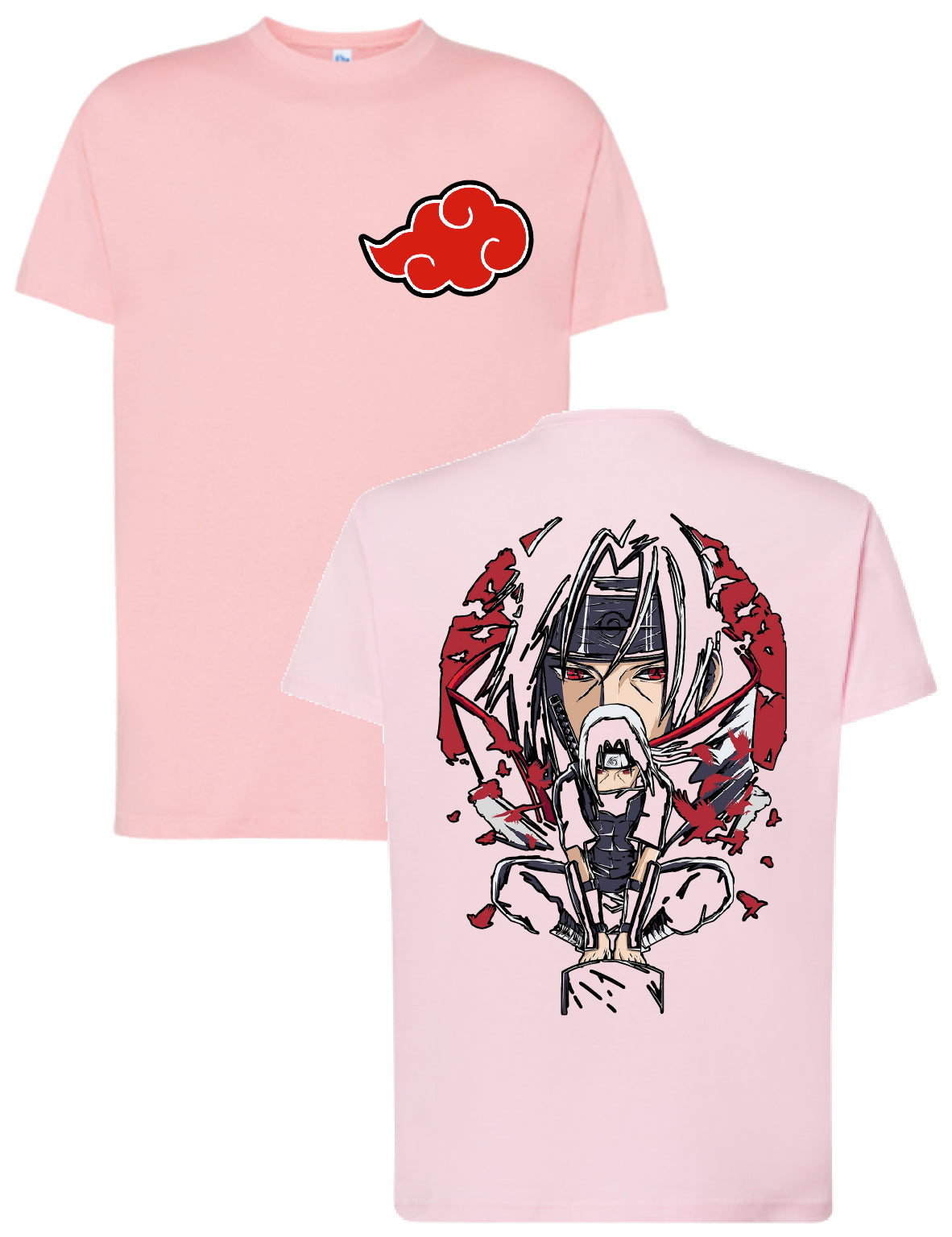 Camiseta Itachi Uchiha – Doble Cara Premium | FrikiCanarias