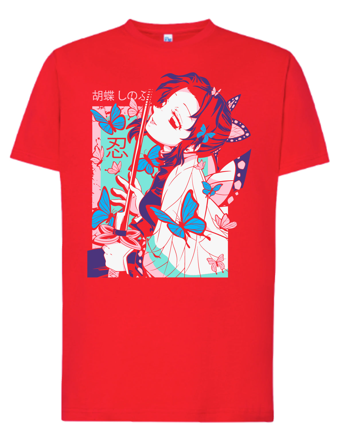 Camiseta Shinobu Kocho – Kimetsu no Yaiba | Mariposas | Edición Morada