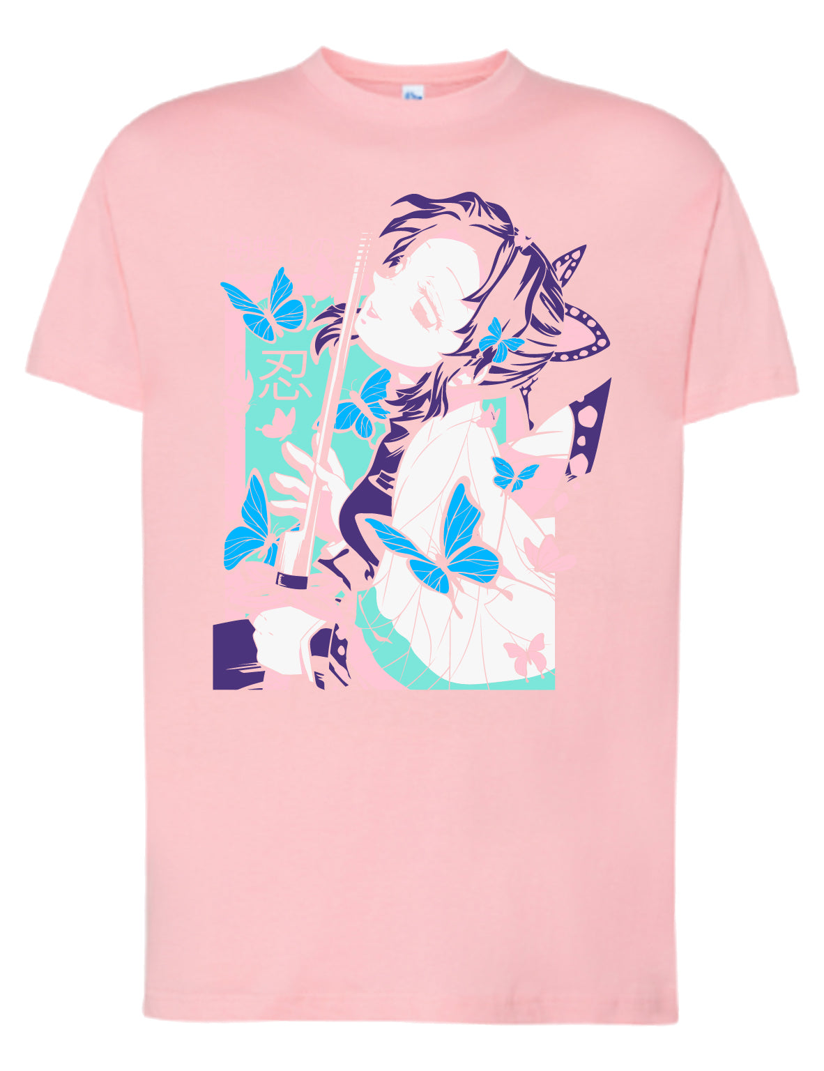 Camiseta Shinobu Kocho – Kimetsu no Yaiba | Mariposas | Edición Morada