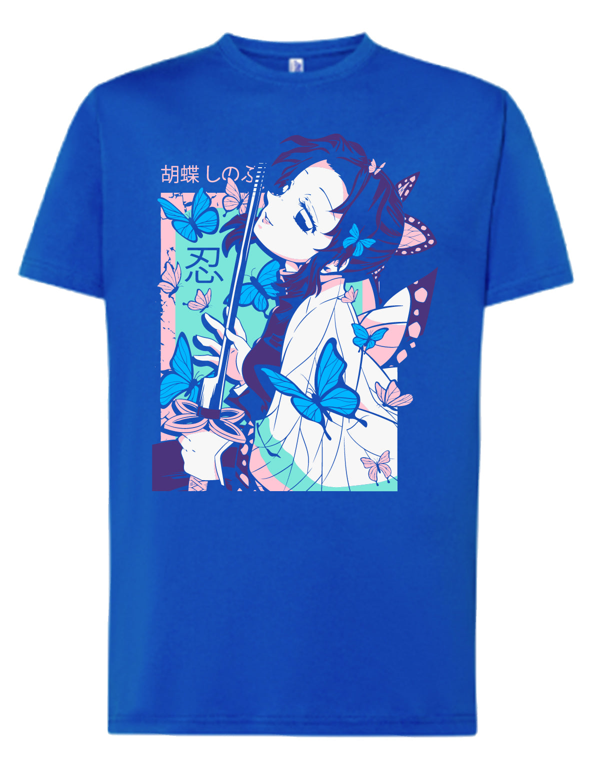 Camiseta Shinobu Kocho – Kimetsu no Yaiba | Mariposas | Edición Morada