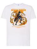 Camiseta Sabo Revolucionario – Diseño anime fuego | FrikiCanarias