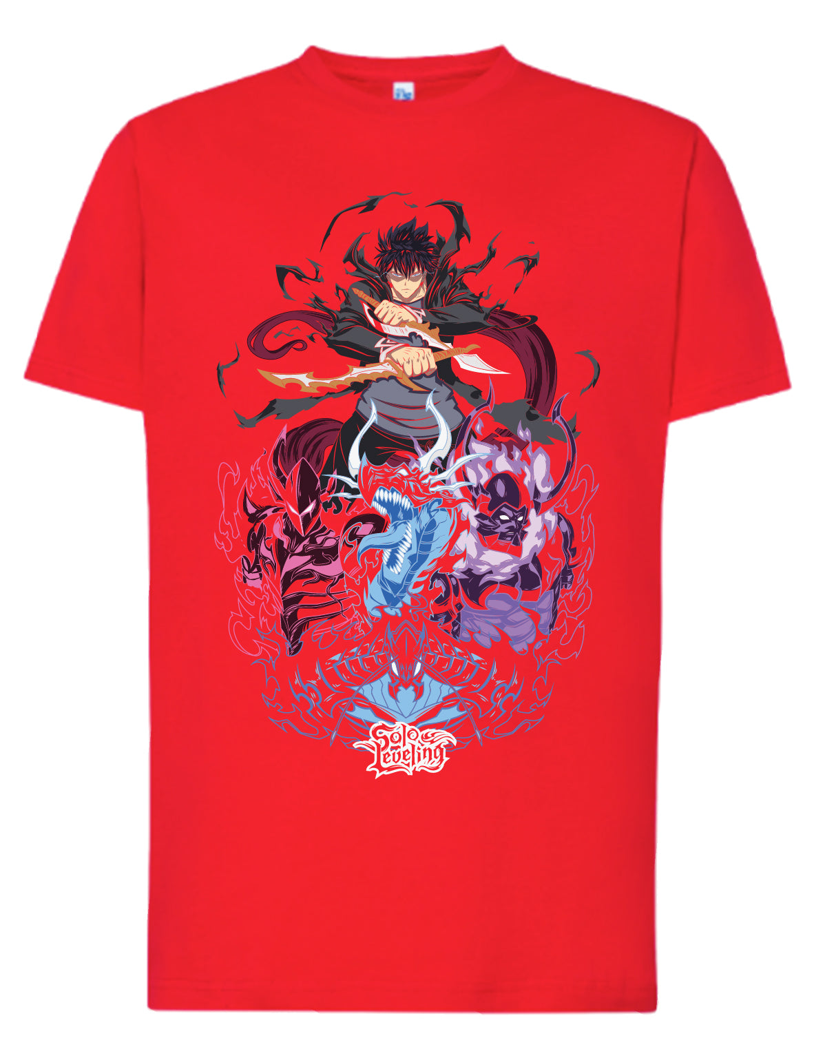 Camiseta Sung Jin-Woo “Shadow Army” – Solo Leveling | FrikiCanarias
