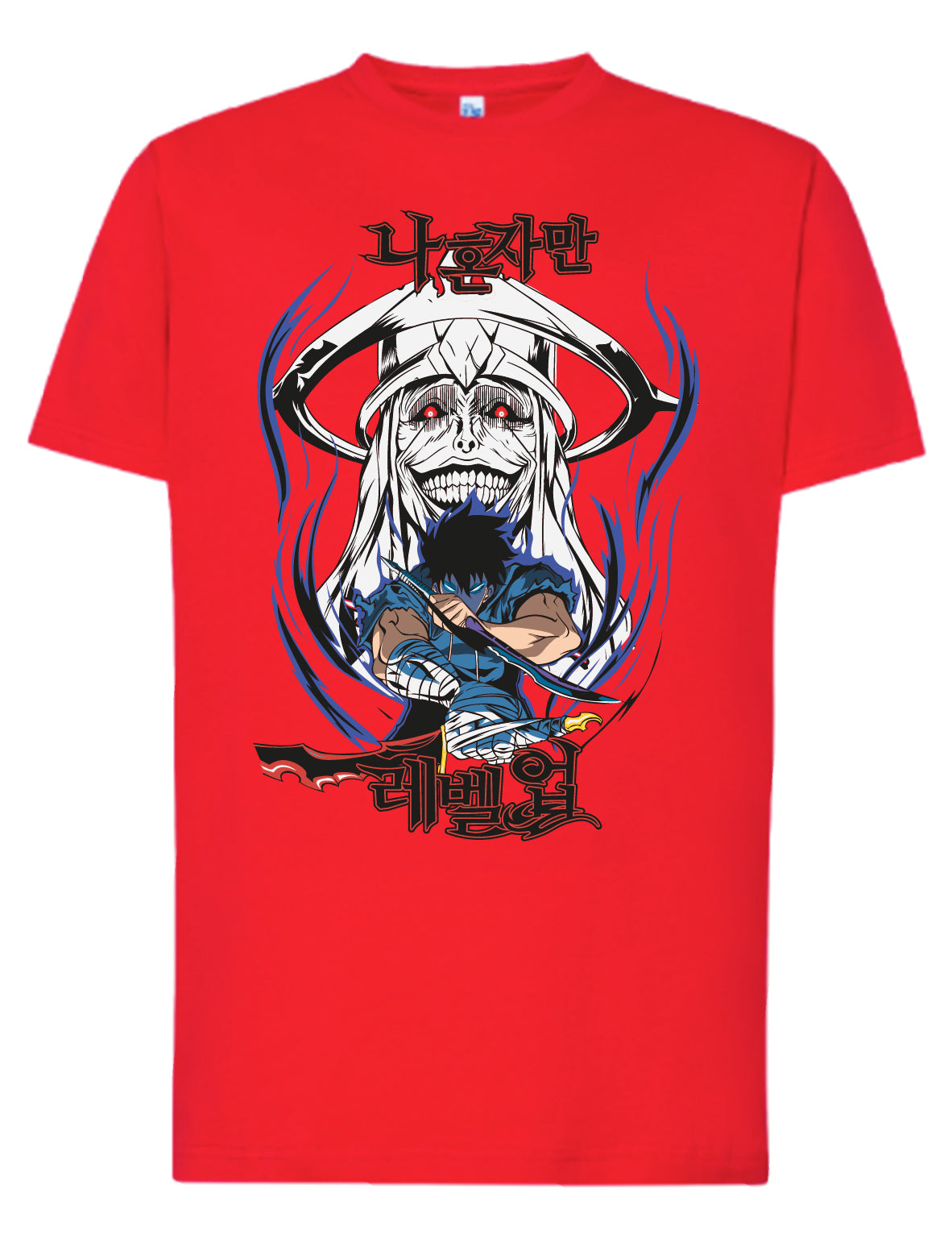 Camiseta Sung Jin-Woo “Final Battle” – Solo Leveling | FrikiCanarias