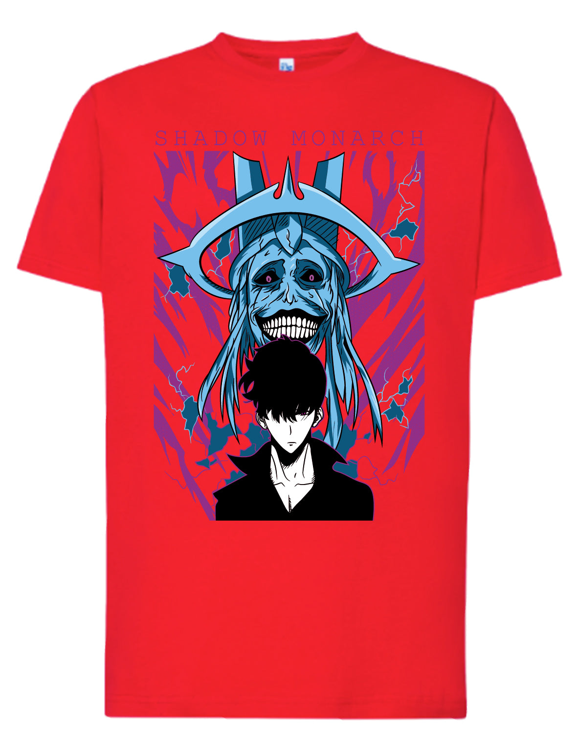 Camiseta Shadow Monarch – Sung Jin-Woo | Solo Leveling | FrikiCanarias