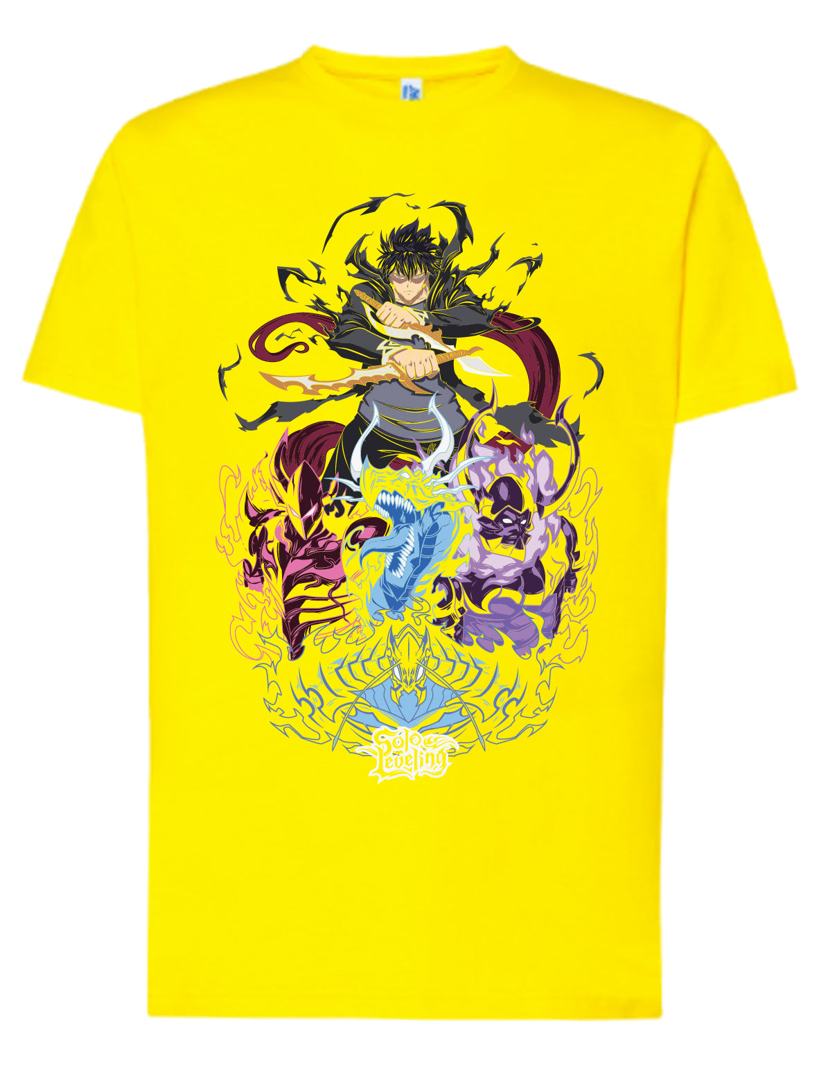 Camiseta Sung Jin-Woo “Shadow Army” – Solo Leveling | FrikiCanarias