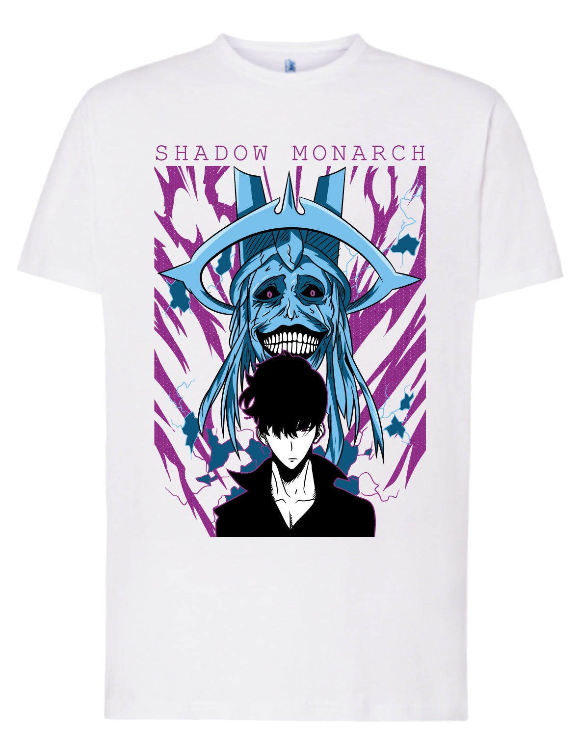 Camiseta Shadow Monarch – Sung Jin-Woo | Solo Leveling | FrikiCanarias