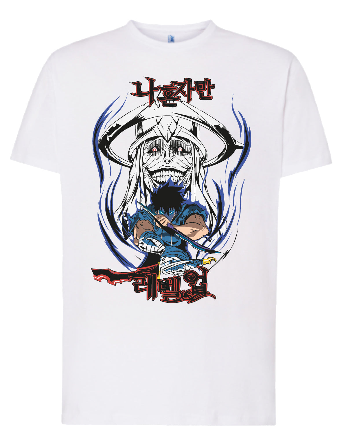 Camiseta Sung Jin-Woo “Final Battle” – Solo Leveling | FrikiCanarias