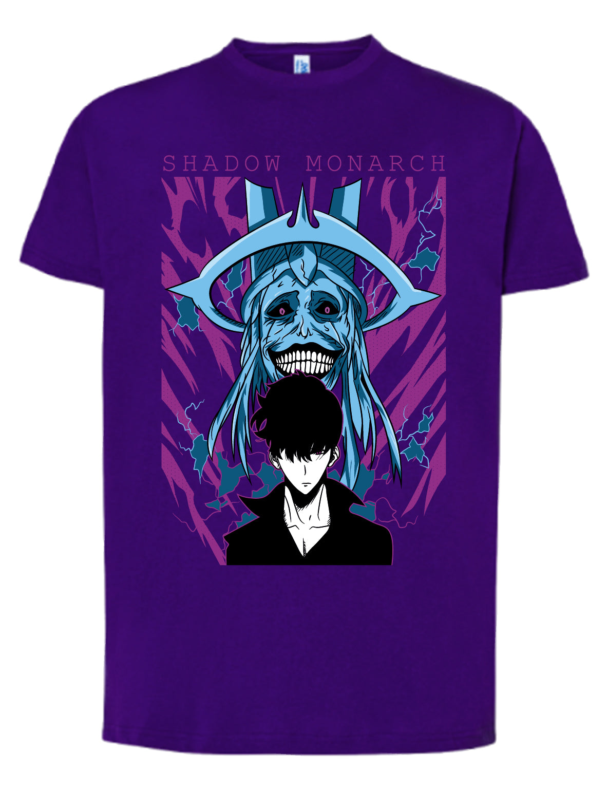 Camiseta Shadow Monarch – Sung Jin-Woo | Solo Leveling | FrikiCanarias