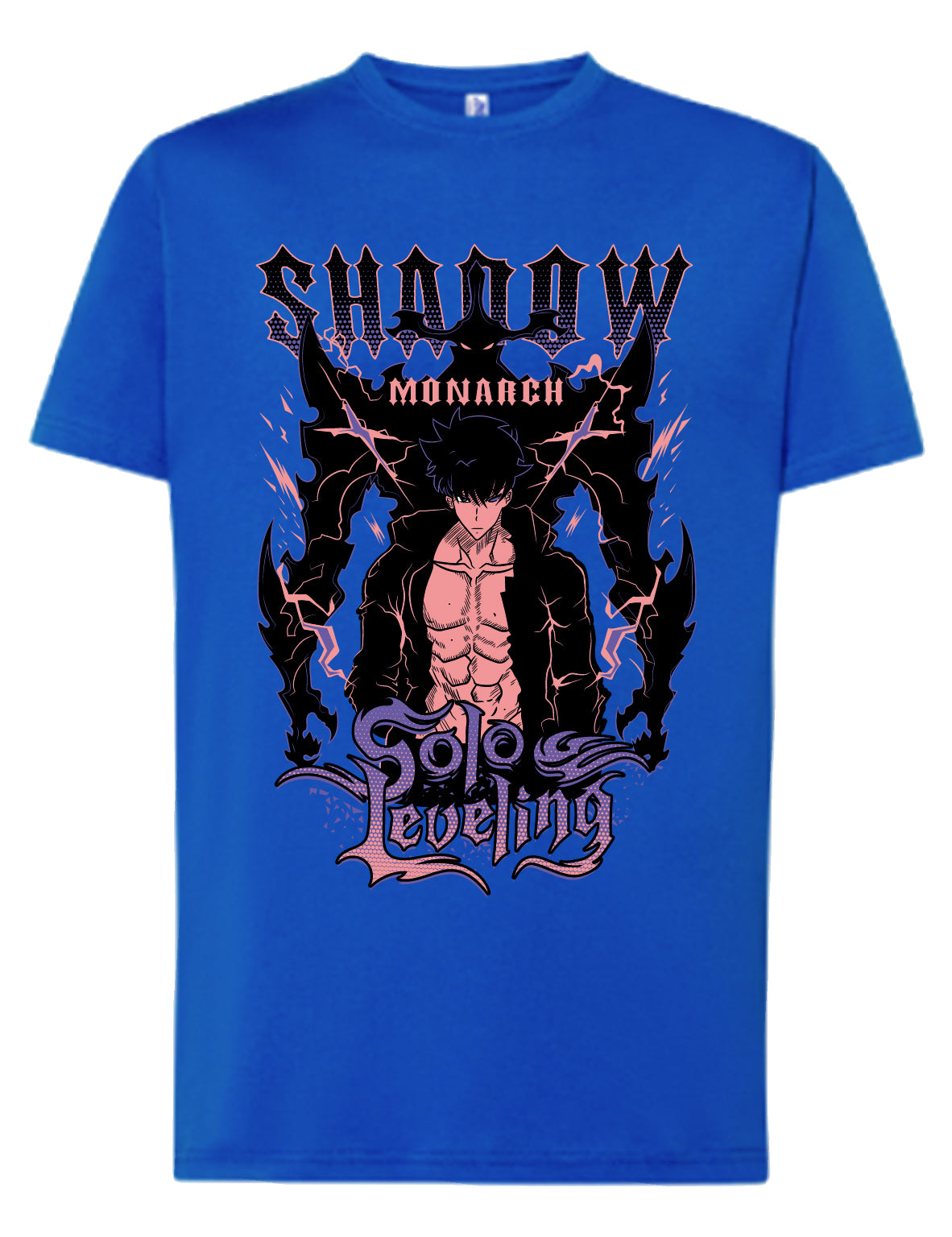 Camiseta Sung Jin-Woo “Shadow Monarch” – Solo Leveling | FrikiCanarias