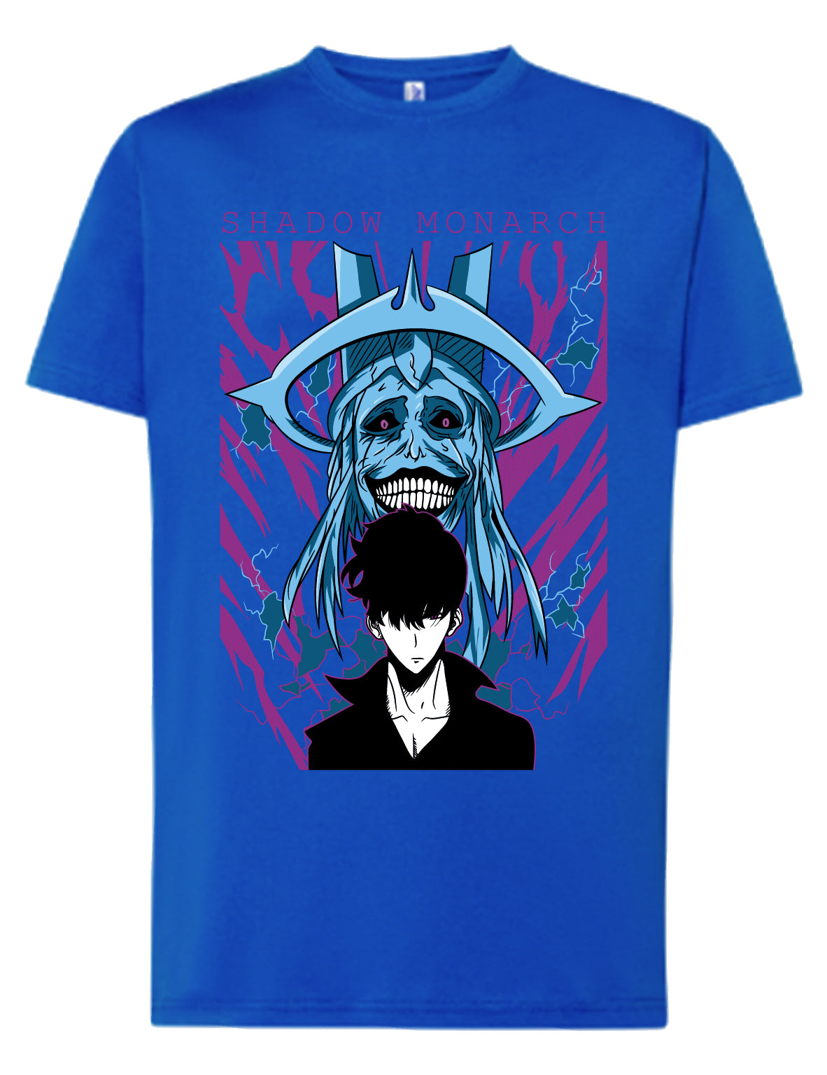 Camiseta Shadow Monarch – Sung Jin-Woo | Solo Leveling | FrikiCanarias
