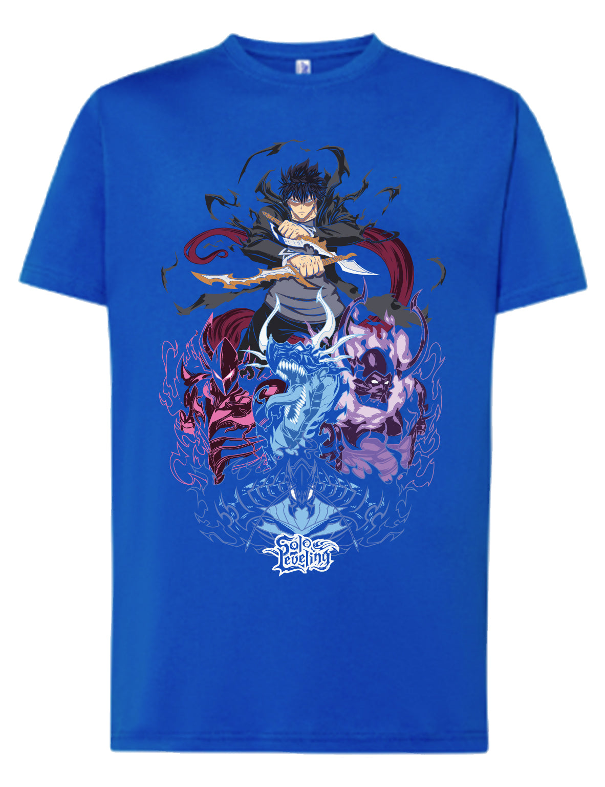 Camiseta Sung Jin-Woo “Shadow Army” – Solo Leveling | FrikiCanarias